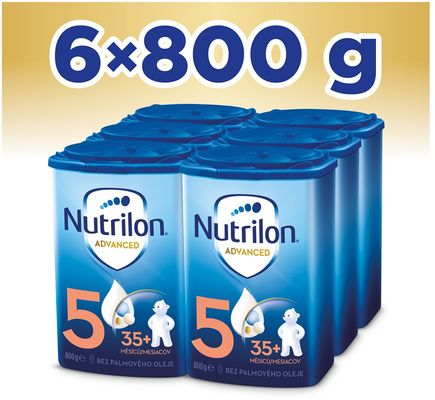 Nutrilon Advanced 5 batolecí mléka 6 x 800 g