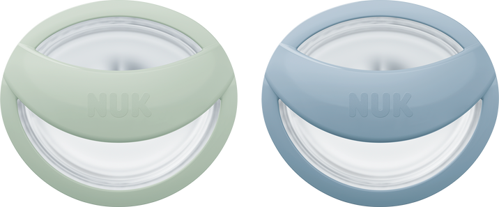 Nuk Dudlík Perfect Match GREEN/BLUE 0-6m BOX 2 ks