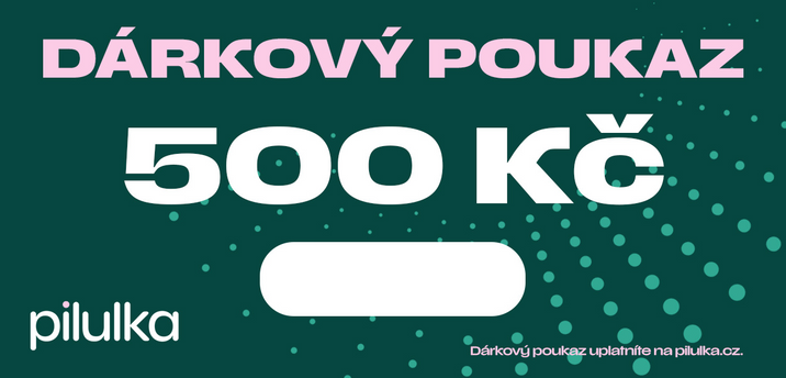 Pilulka Elektronický dárkový poukaz na 500 Kč