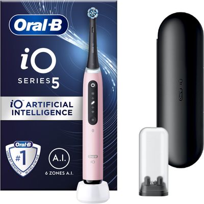 Oral-B iO 5 elektromos fogkefe - rózsaszín