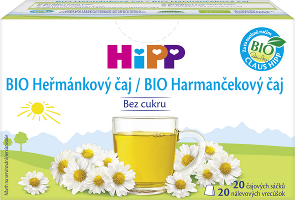 HiPP BIO Heřmánkový čaj 20 ks