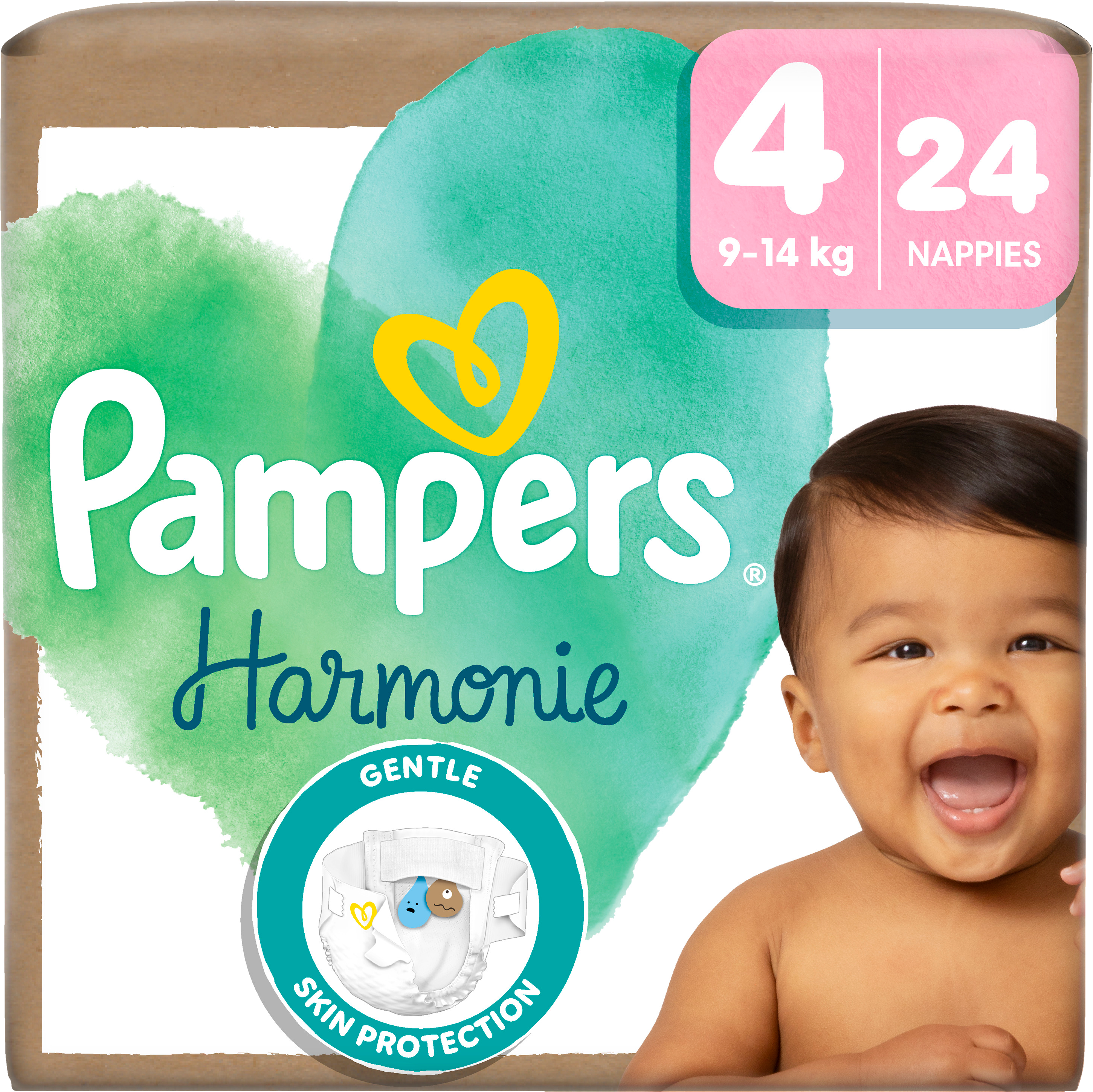 Pampers Dětské plenky, velikost 4, 24 ks