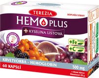 Terezia Hemoplus+Kyselina listová 60 kapslí
