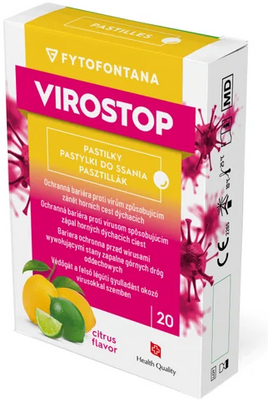 Fytofontana VIROSTOP pastilky citrus 20 ks