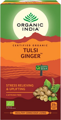 Organic India Tulsi Ginger BIO 25 sáčků 25 ks