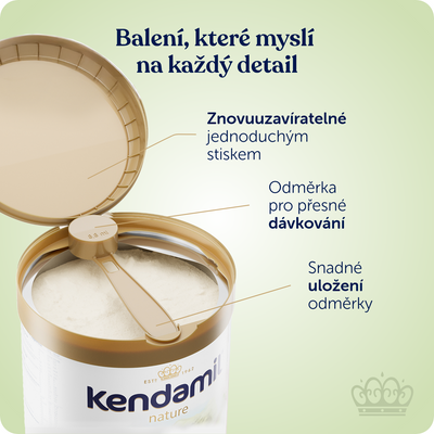 Kendamil Nature 3 HMO+ 800 g