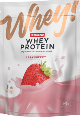Nutrend Whey Protein, jahoda 390 g