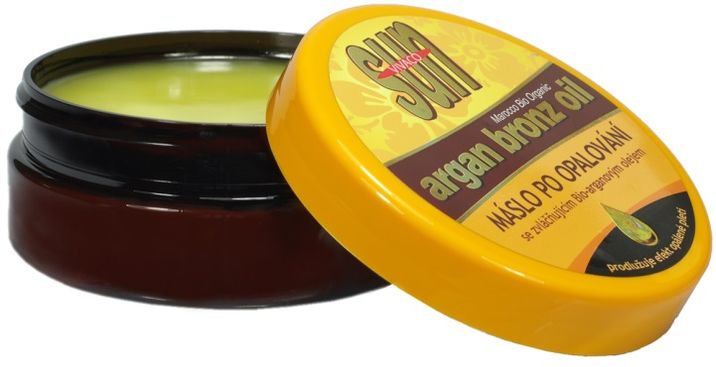Sun Vital Sun Vivaco Zvláčňující tělové máslo a Bio-arganovým olejem 200 ml