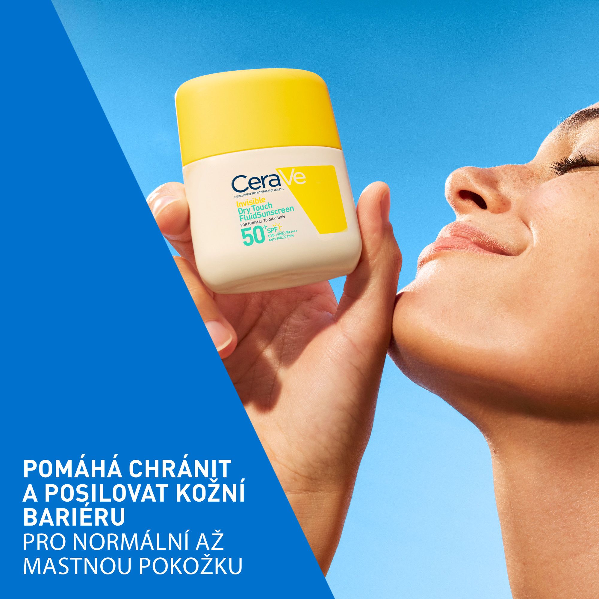 CeraVe Zmatňující opalovací fluid SPF50, 50 ml