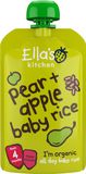 Ella's Kitchen BIO Dětská rýže, hruška a jablko 120 g