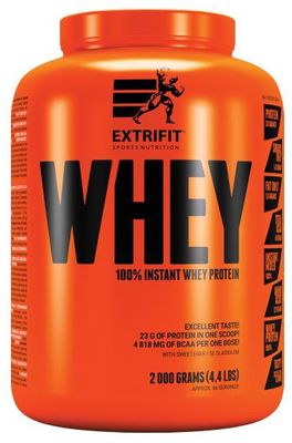 Extrifit 100% whey 80 jahoda 2 kg