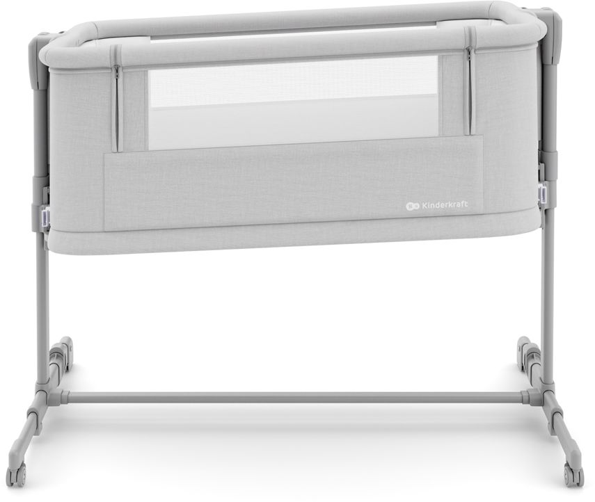 Kinderkraft Postýlka polohovací Nestee Grow 2 Light Grey 1 ks