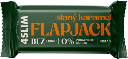 4Slim Flapjack slaný karamel 55 g