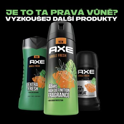 Axe Jungle Fresh sprchový gel 400 ml