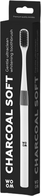 Woom Zubní kartáček CHARCOAL SOFT černý
