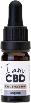 I am CBD Full Spectrum CBD konopný olej 5% original 10 ml