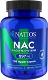 Natios NAC N-Acetyl Cysteine 597 mg 180 kapslí