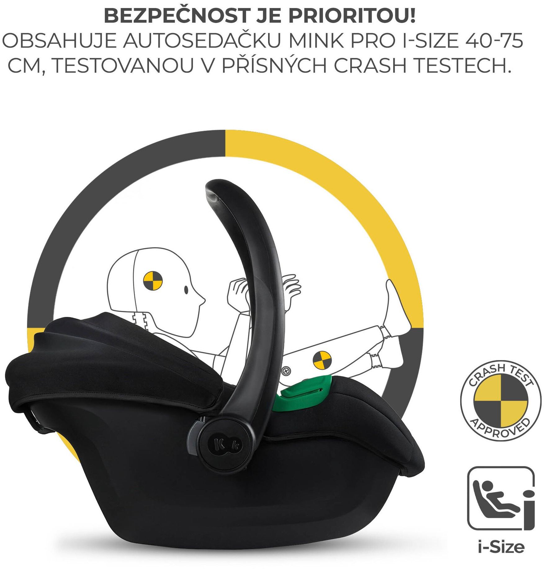 Kinderkraft Kočárek kombinovaný 3v1 Esme Pro Moonlight Grey