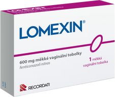 Lomexin 600 mg vaginální tobolka 1 ks