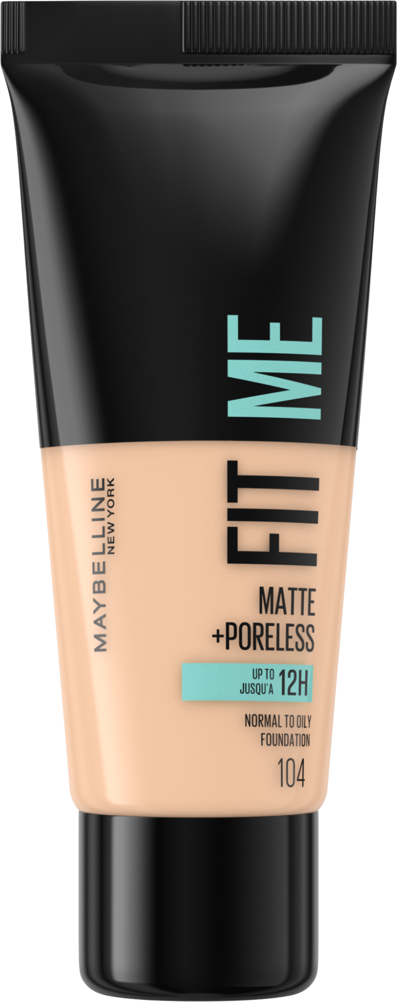 Maybelline New York Fit Me sjednocující matující make-up pro normální až mastnou pleť 104 Soft Ivory 30 ml