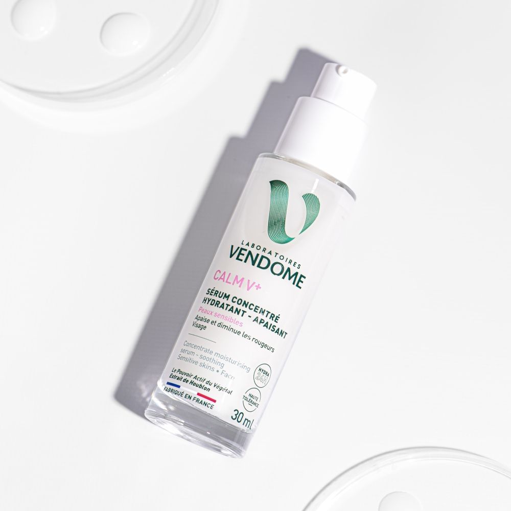 Vendome CALM V+ Zklidňující hydratační sérum pro citlivou pokožku 30 ml