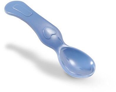 BabyOno Miska s přísavkou a lžičkou modrá 6m+ 230 ml