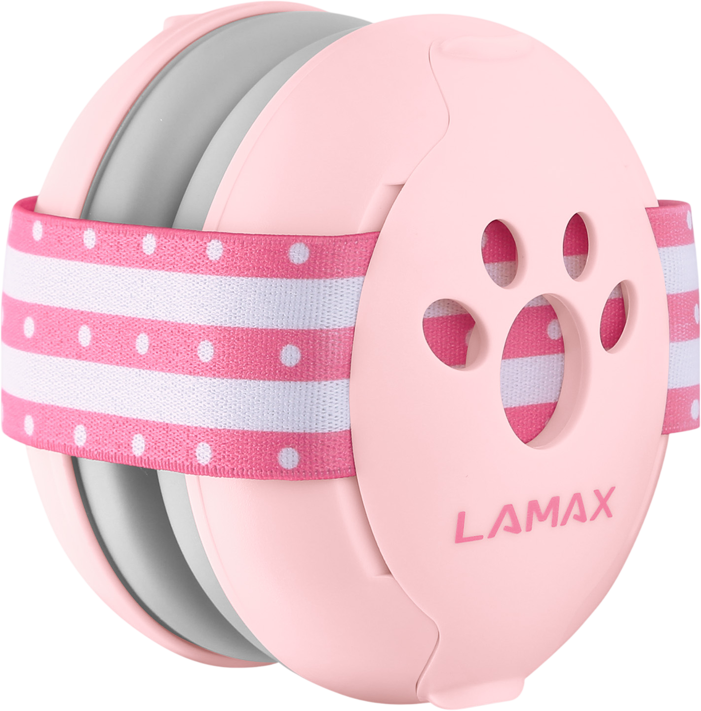 LAMAX BabyMuffs1 Pink Protihluková sluchátka