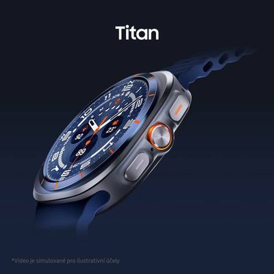 Samsung Galaxy Watch Ultra (2025) LTE stříbrný titan