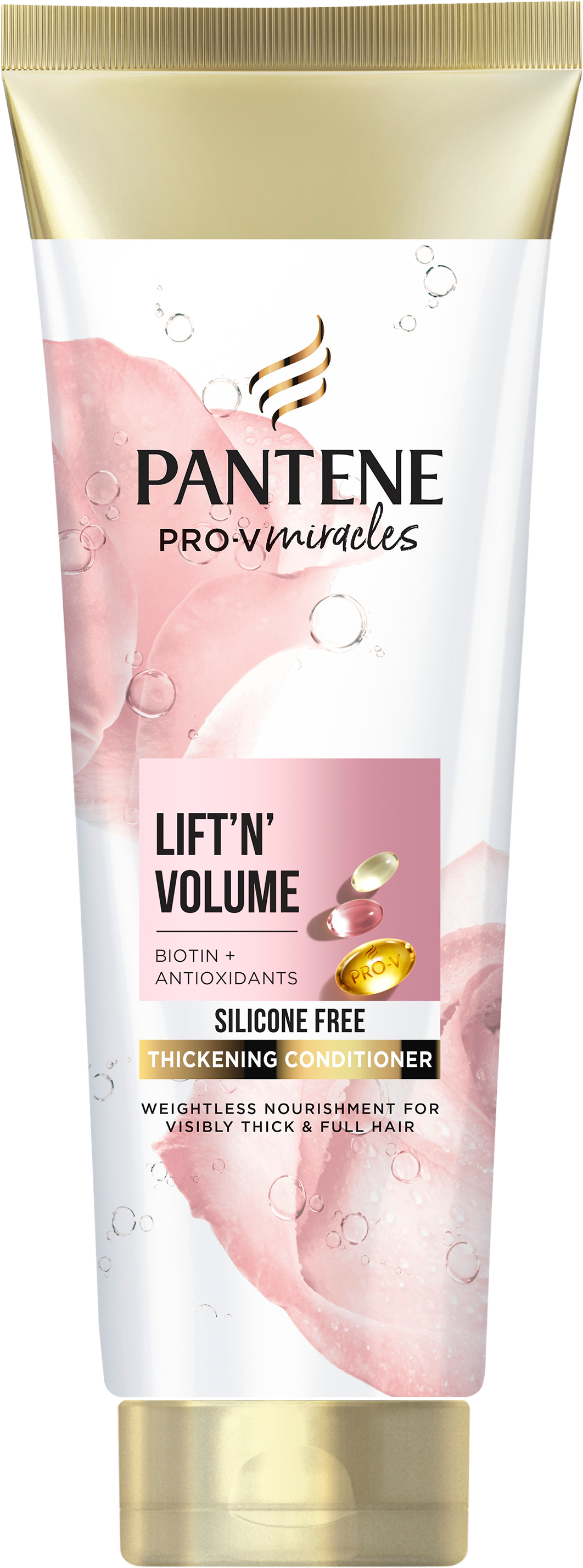 Pantene Pro-V Miracles Lift'N'Volume Thickening Conditioner, Kondicionér pro objem s Biotinem 160 ml