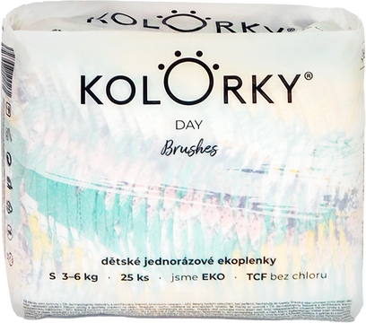 Kolorky DAY Štětce vel. S (3-6 kg) 25 ks
