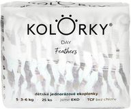 Kolorky DAY Peří vel. S (3-6 kg) 25 ks