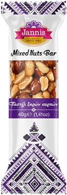 Bombus Ořechová tyčinka Jannis – mix 40 g