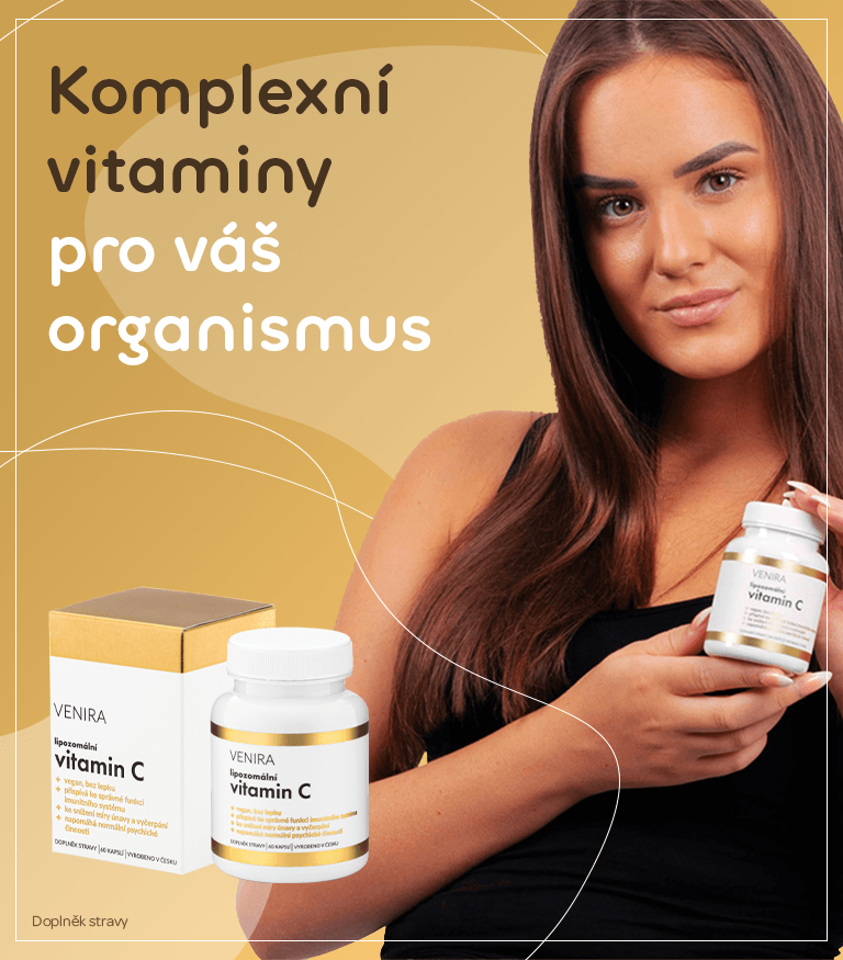 VENIRA lipozomální vitamin C, 60 kapslí