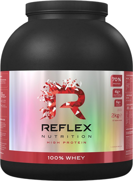 Reflex Nutrition 100% Whey Protein, Jahoda 2 kg