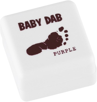 Baby Dab Barva na dětské otisky - fialová