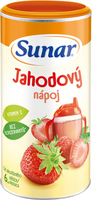 Sunar rozpustný nápoj jahodový 200 g
