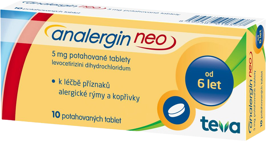 Analergin Neo 5 mg 10 tablet
