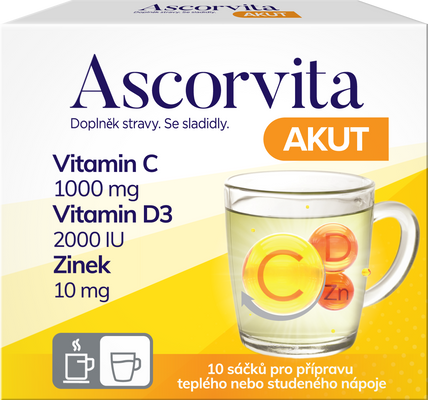 Ascorvita AKUT nápoj 10 x 3 g