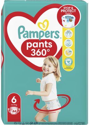 Pampers Active Baby Pants Kalhotkové plenky vel. 6, 14-19 kg, 44 ks