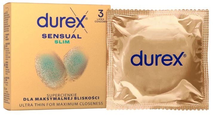 Durex Sensual Slim 3 ks