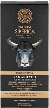 Natura Siberica Ledový gel po holení Yak a Yeti 150 ml
