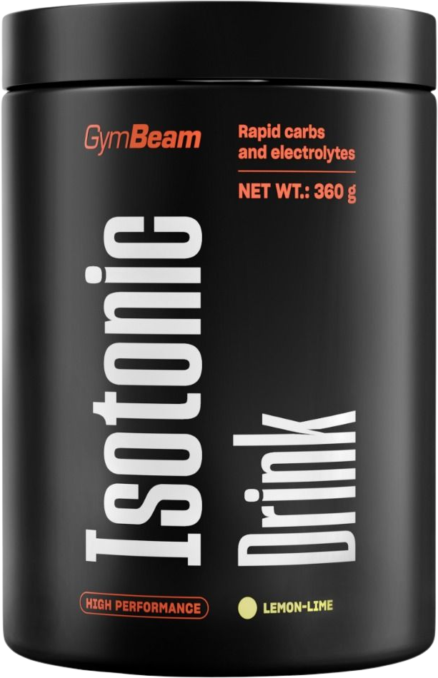 GymBeam Isotonický nápoj citrón limetka 360 g
