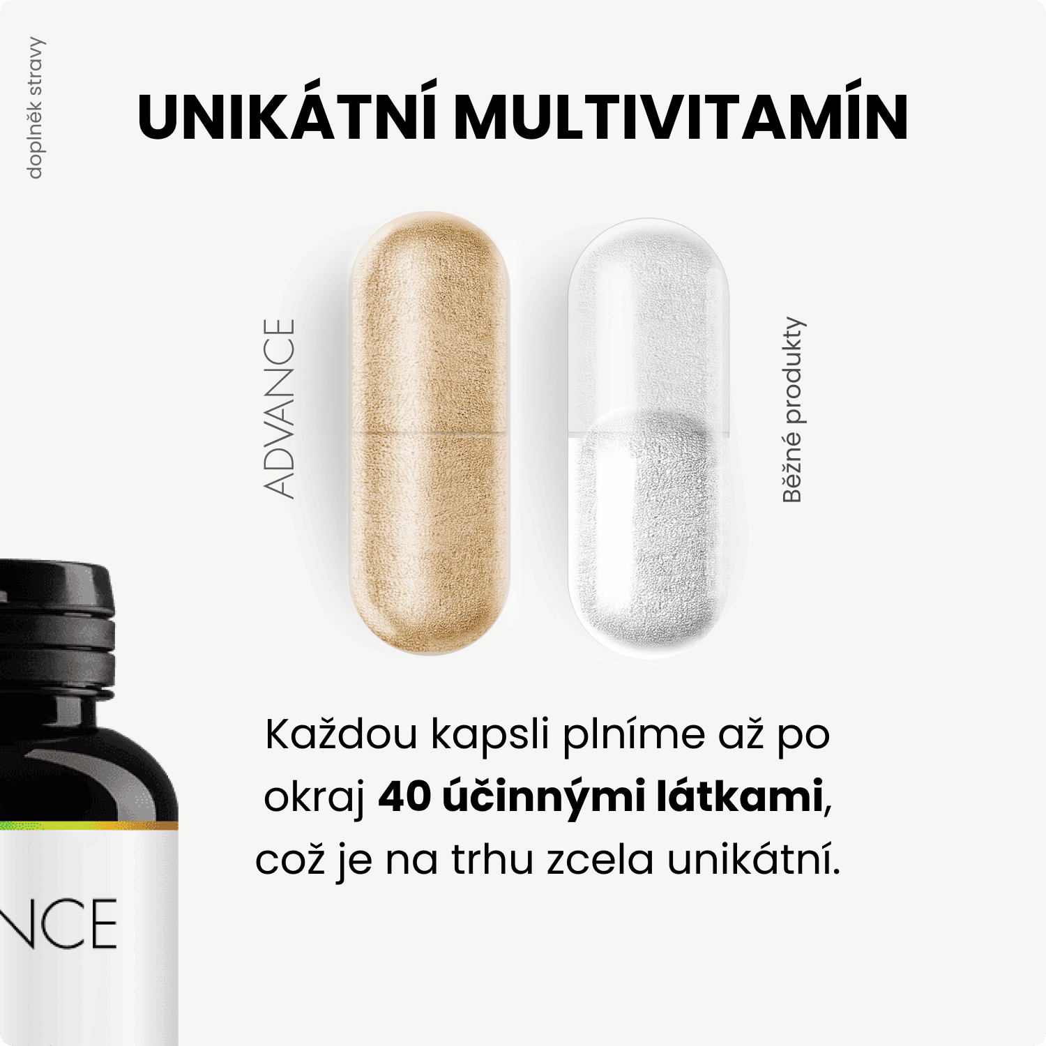 ADVANCE Multi40 pro muže - multivitamín 90 kapslí
