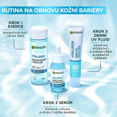 Garnier Hyaluron+ UV fluid SPF 50+ invisible, 40 ml