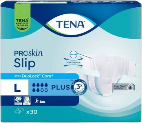 Tena Slip Plus L inkontinenční kalhotky 30 ks