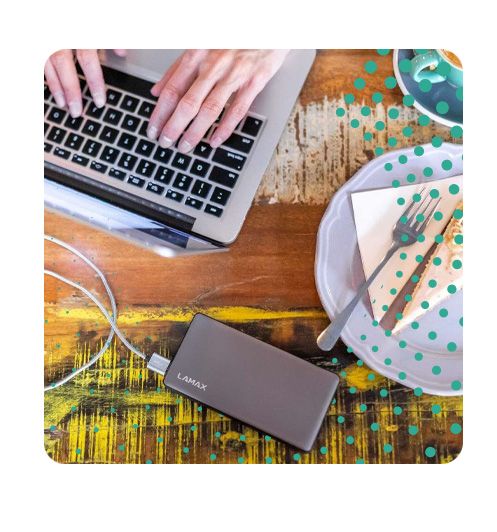 lamax, nabíječka, USB-C, powebanka