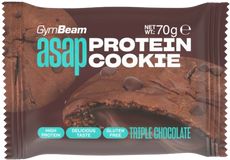 GymBeam ASAP Protein Cookie trojitá čokoláda 70 g