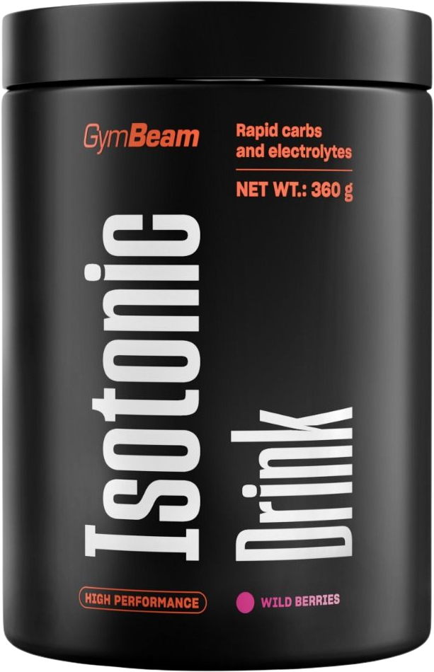 GymBeam Isotonický nápoj lesní ovoce 360 g