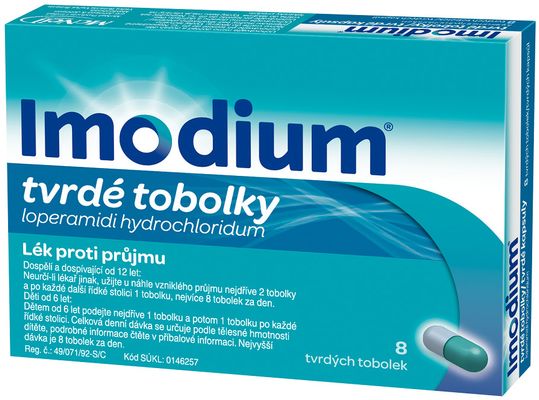 Imodium 8 tvrdých tobolek