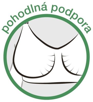 Medela Kojicí podprsenka - bílá, vel. XL 1 ks